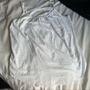 💜Faded Glory XL sheer white tank💜